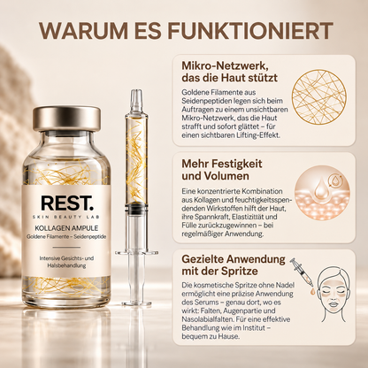 Rest. Koreanisches Serum mit Lifting-Effekt ab der ersten Anwendung